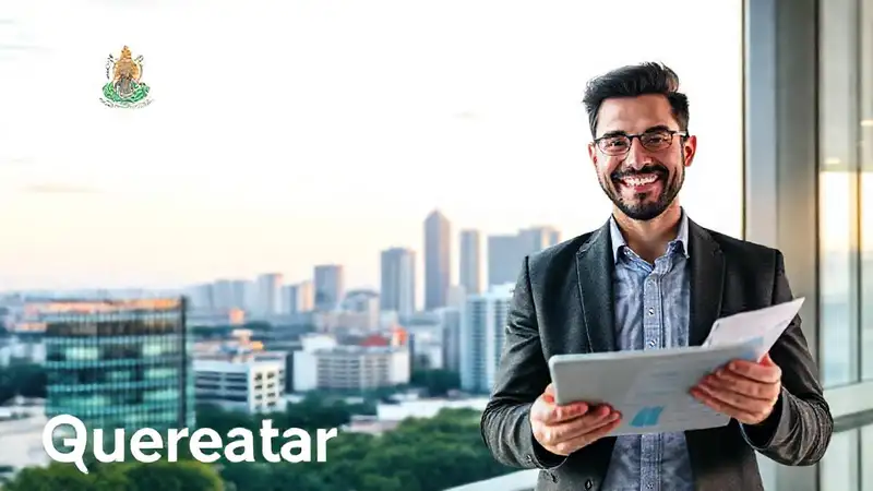 Un edificio moderno proyecta optimismo empresarial